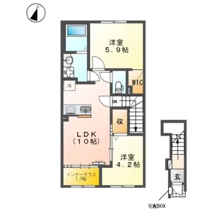 ORIENTAL COURT【2階】の間取り