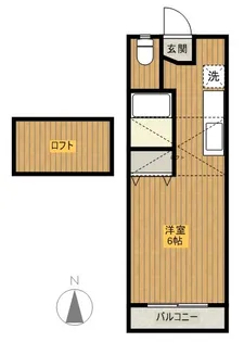 サンヴェール神宮【203号室】の間取り