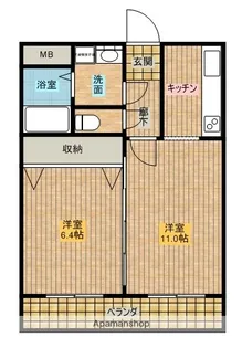 TRUSTYⅢ【3階】の間取り