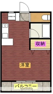 ジョイスⅡ【107号室】の間取り