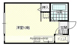 ヴィクトワール船塚【201号室】の間取り