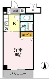 アルカコンネ大工【4階】の間取り