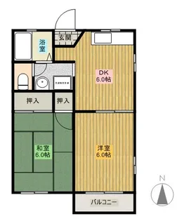 コートK【2階】の間取り