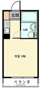 ルミナス荘苑【415号室】の間取り