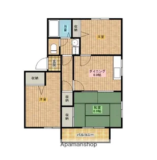 ビューラー本郷【B102号室】の間取り