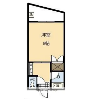 サンコーポ大坪【302号室】の間取り