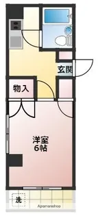 ベルヴィーユ清武【311号室】の間取り