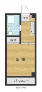 第五渡辺ビル【402号室】の間取り