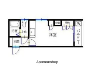 フェリーチェAOBA【303号室】の間取り
