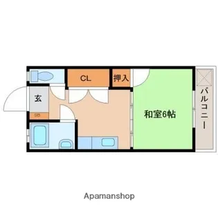 サザンウイング2番館【302号室】の間取り
