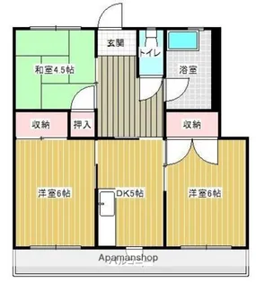 高橋マンション【306号室】の間取り