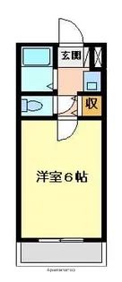 フレクション堀川【301号室】の間取り