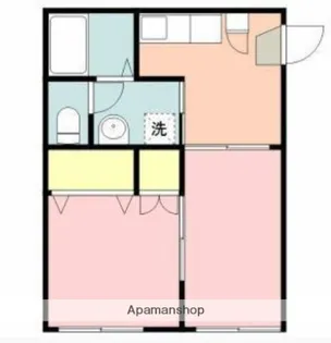 サンシャイン月見ヶ丘【103号室】の間取り