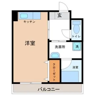 レジデンスパルコ【401号室】の間取り