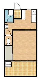 ラフィネス清水【501号室】の間取り