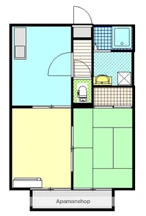 スターリー・スカイ【103号室】の間取り