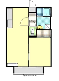 スターリー・スカイ【102号室】の間取り