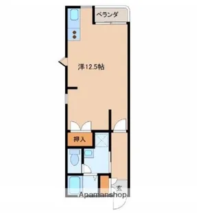 BRIGHT COURT大塚【205号室】の間取り