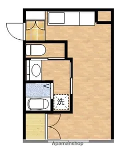第一常盤ハイツ【208号室】の間取り