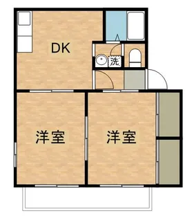 ドミール90【2階】の間取り