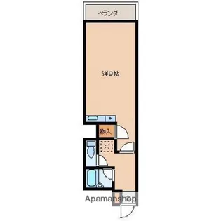 センチュリー丸島【203号室】の間取り