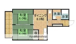 日神パレステージ【101号室】の間取り