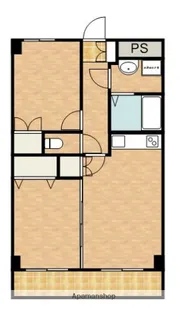 第3サンフローラルハイツ【2階】の間取り