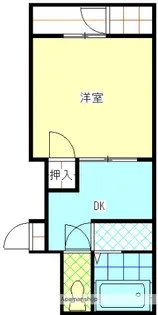 マイコーポ【202号室】の間取り