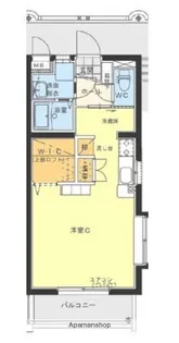 オーシャンハイツ五番館【101号室】の間取り