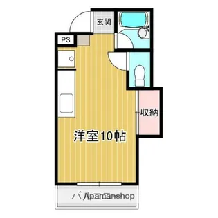 コートハウス青葉【408号室】の間取り