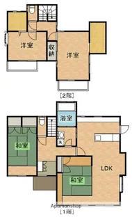 宮崎県宮崎市生目台東4丁目【一戸建】の間取り