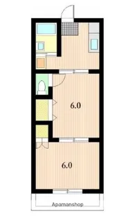 マンション清光【103号室】の間取り