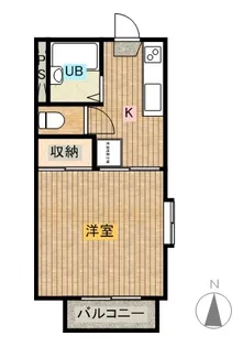 サニーヒルズ【101号室】の間取り