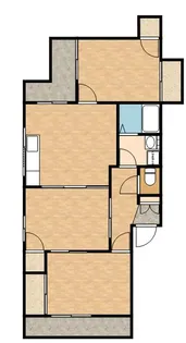 フォレストヒルズ【2階】の間取り
