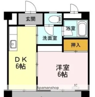 シティコーポ大淀【305号室】の間取り
