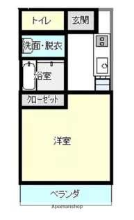 メモワール光陽【203号室】の間取り