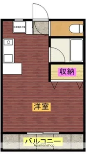 ジョイスⅡ【107号室】の間取り