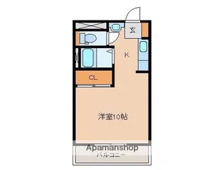 マリオン【201号室】の間取り