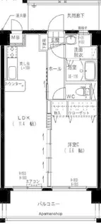 ララモア【502号室】の間取り