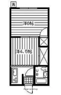 めぐみハイツ【101号室】の間取り