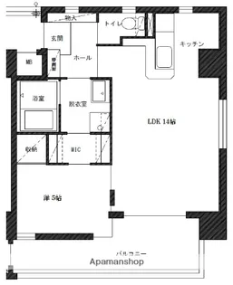 J−7 (ジェイセブン)【103号室】の間取り
