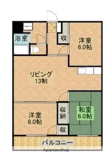 レ・ビラージュ【3階】の間取り