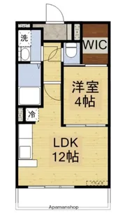 パルイースト【4階】の間取り