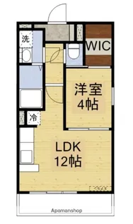パルイースト【403号室】の間取り