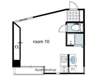 ニューサンシャインビル【301号室】の間取り
