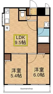T・Sグランデ恒久南【2階】の間取り