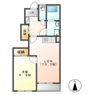 CASAⅠ【1階】の間取り