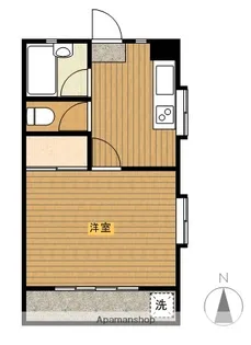 ガーデンヒルズ【601号室】の間取り