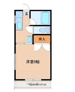 フェリーチェ小牧台【210号室】の間取り