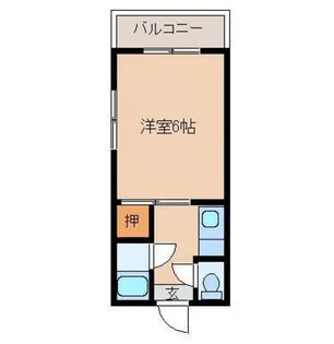 ヴィブレ【108号室】の間取り